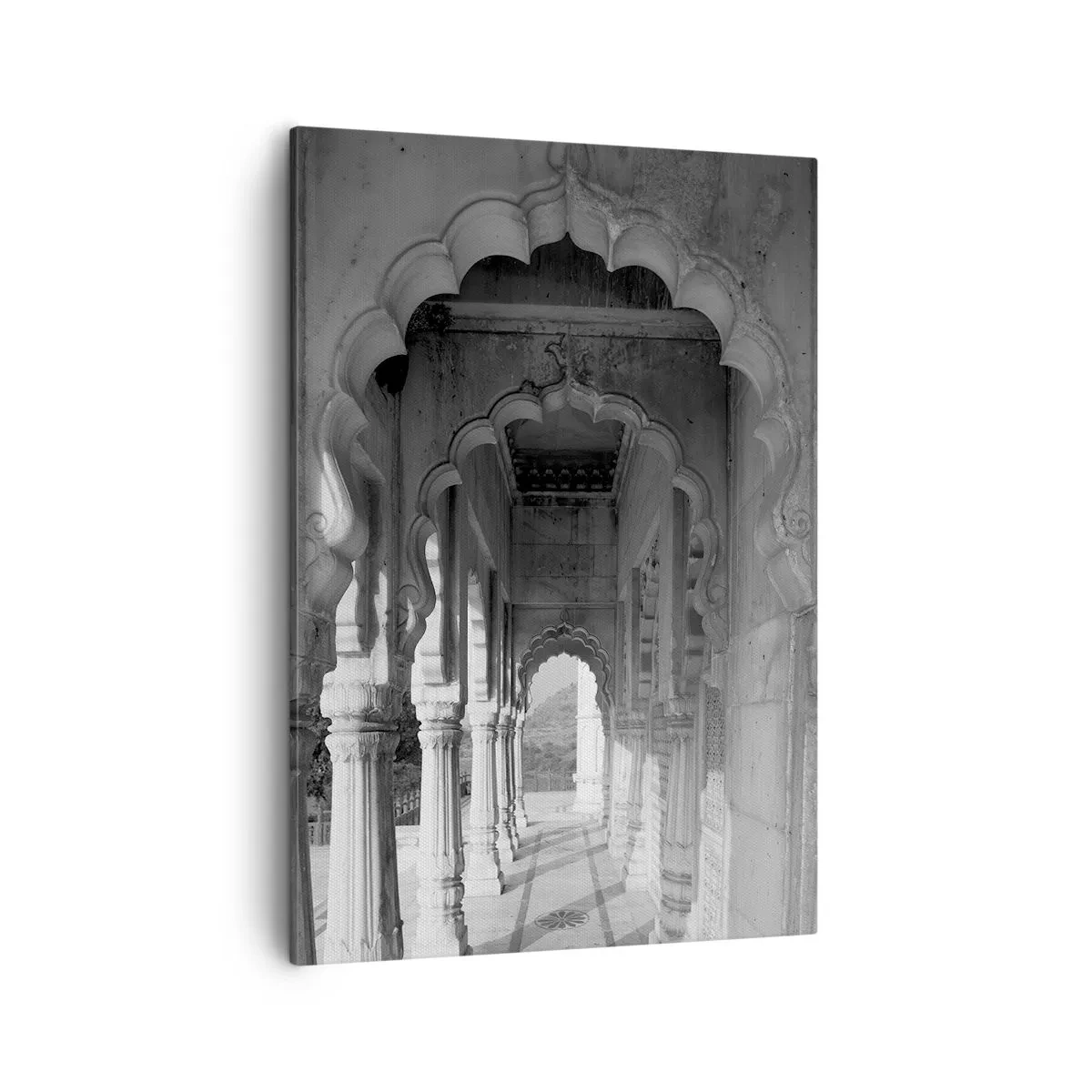 Schilderen op canvas - Oosterse sprookjes spelen zich hier af - 50x70 cm