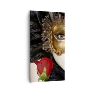 Schilderen op canvas - Het leven is een grote bal  - 65x120 cm