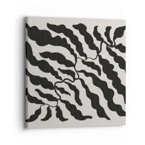Schilderen op canvas - Natuur van een vierkant - 30x30 cm