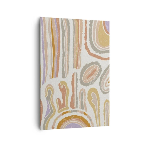 Schilderen op canvas - Kleurrijke doorsneden - 70x100 cm