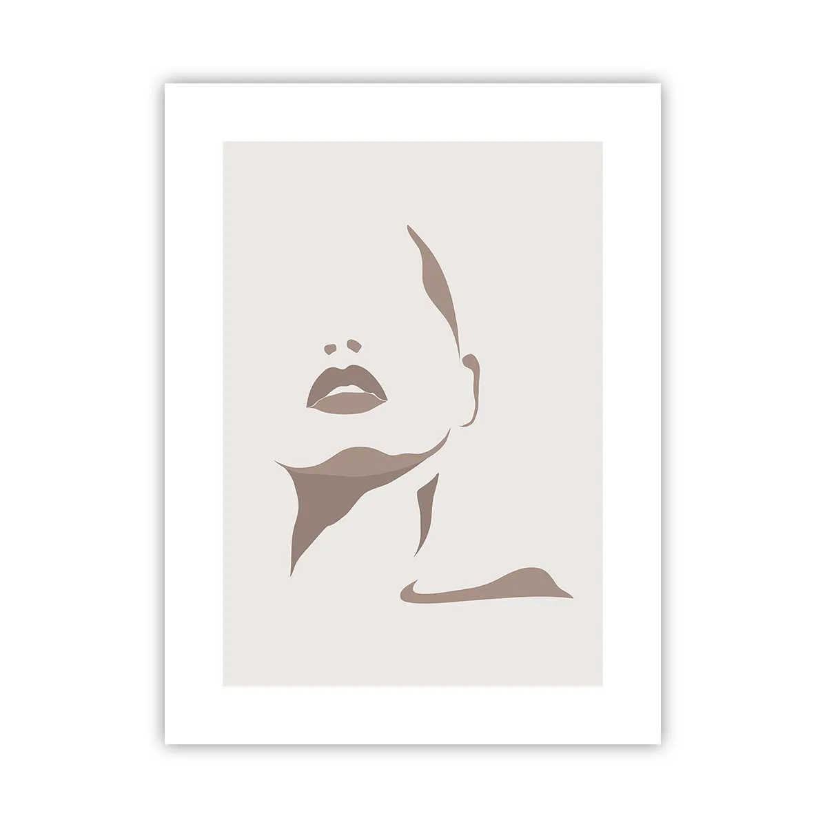Poster - Gemaakt van licht en schaduw - 30x40 cm