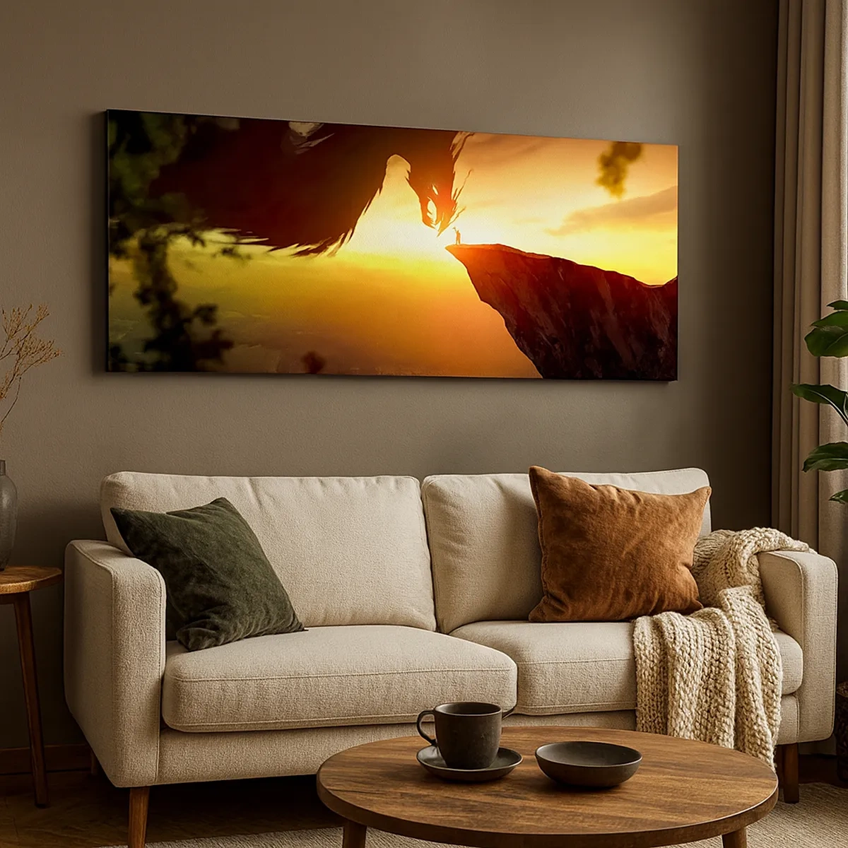 Schilderen op canvas - Drakendoder - 30x30 cm