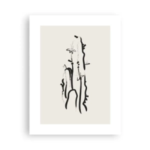 Poster - Bloeiend kruid - 30x40 cm