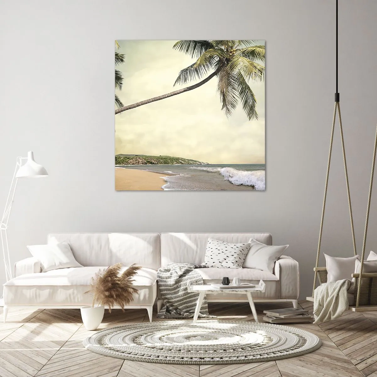 Schilderen op canvas - Tropische droom - 30x30 cm