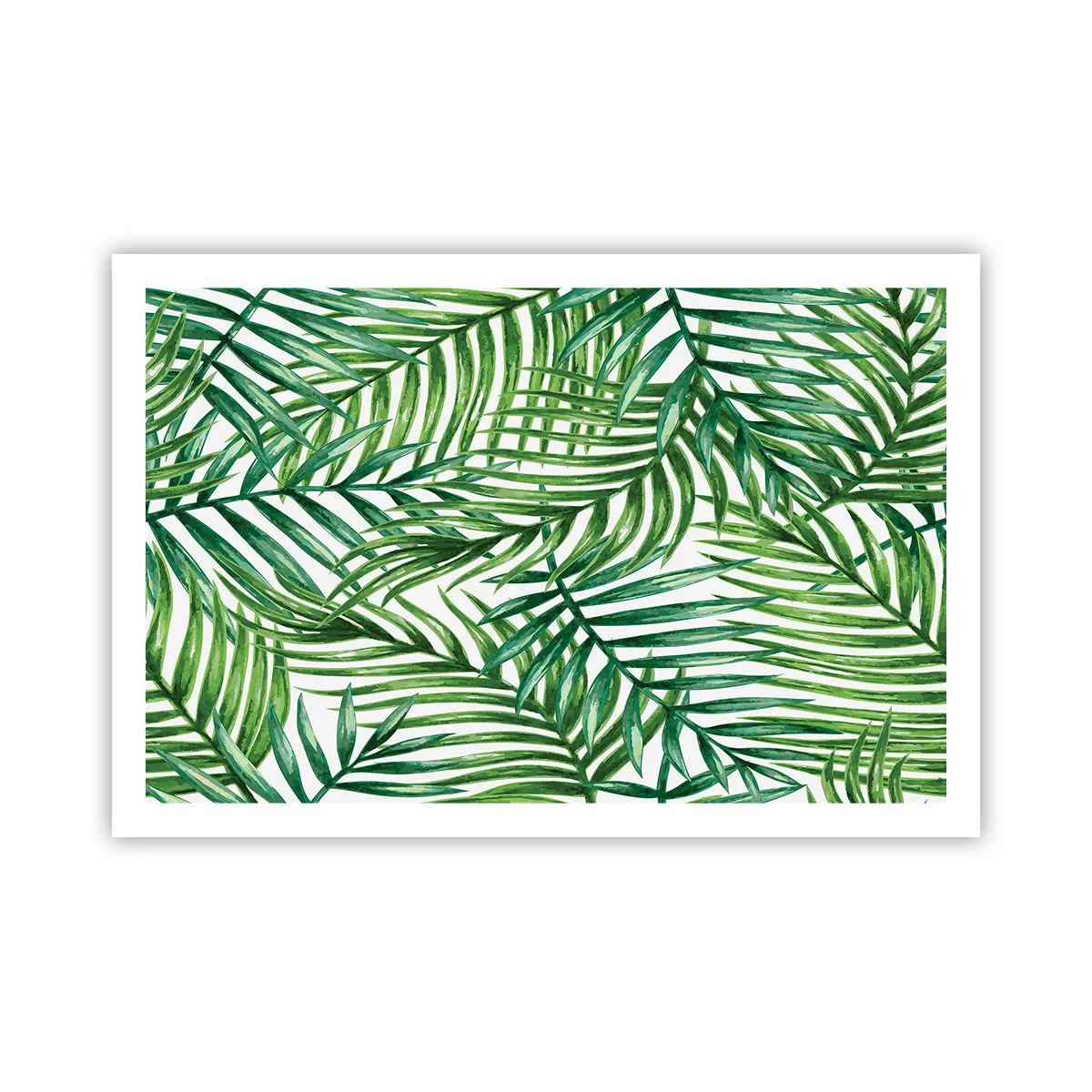 Poster - Onder de groene luifel - 91x61 cm