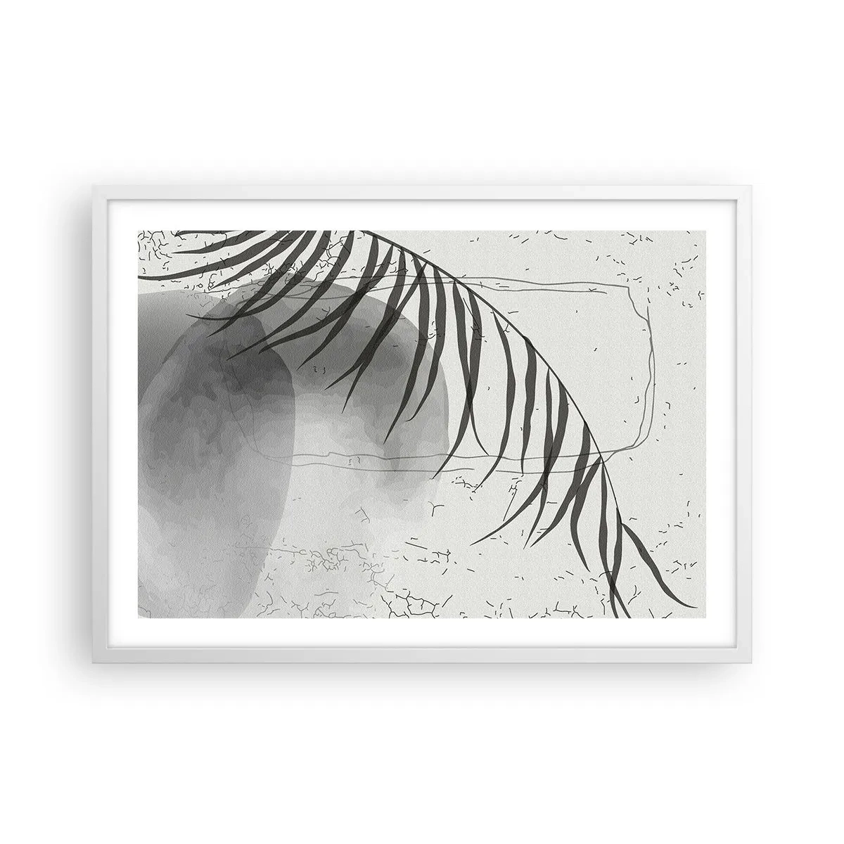 Poster in een witte lijst - Het subtiele exotisme van de natuur - 70x50 cm