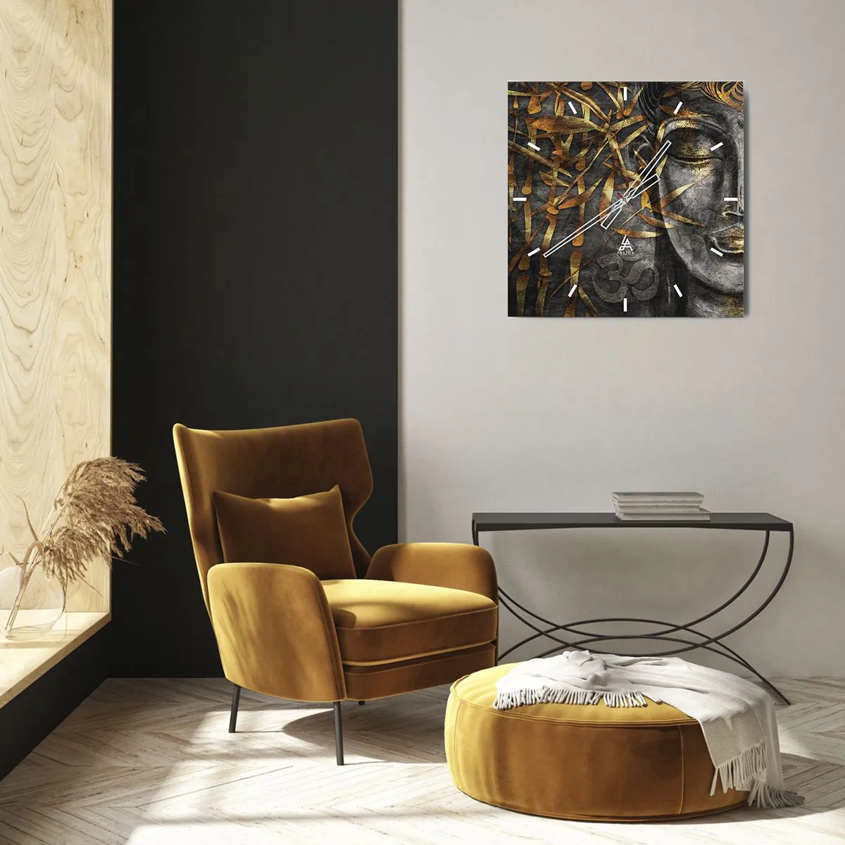 Wandklok - Klok - Voel de rust - 30x30 cm