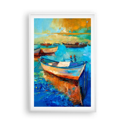 Poster in een witte lijst - In de zuidelijke baai - 61x91 cm