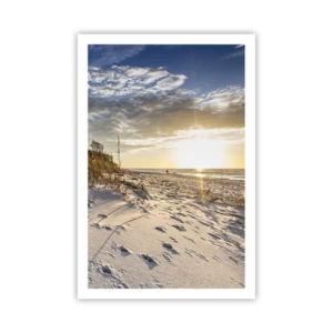 Poster - Een uitnodiging voor een wandeling - 61x91 cm