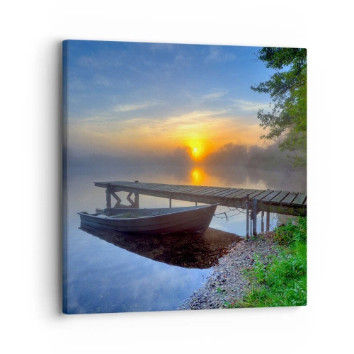 Schilderen op canvas - Hoe gewoon verandert in magie - 30x30 cm