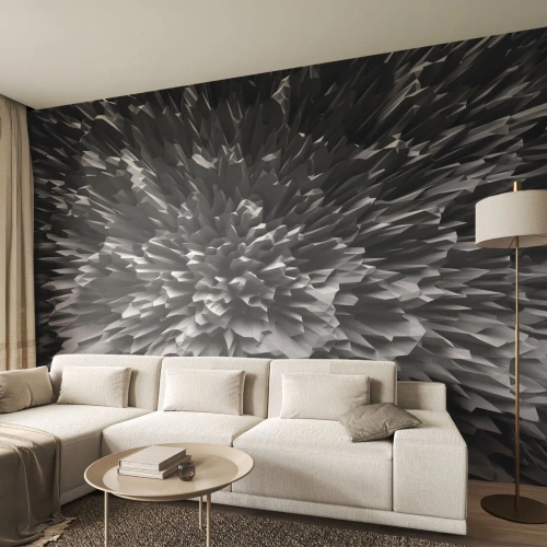 Fotobehang Premium Sand - Strikter kan het niet - 3D, Modern, Driedimensionaal - 500x350 cm