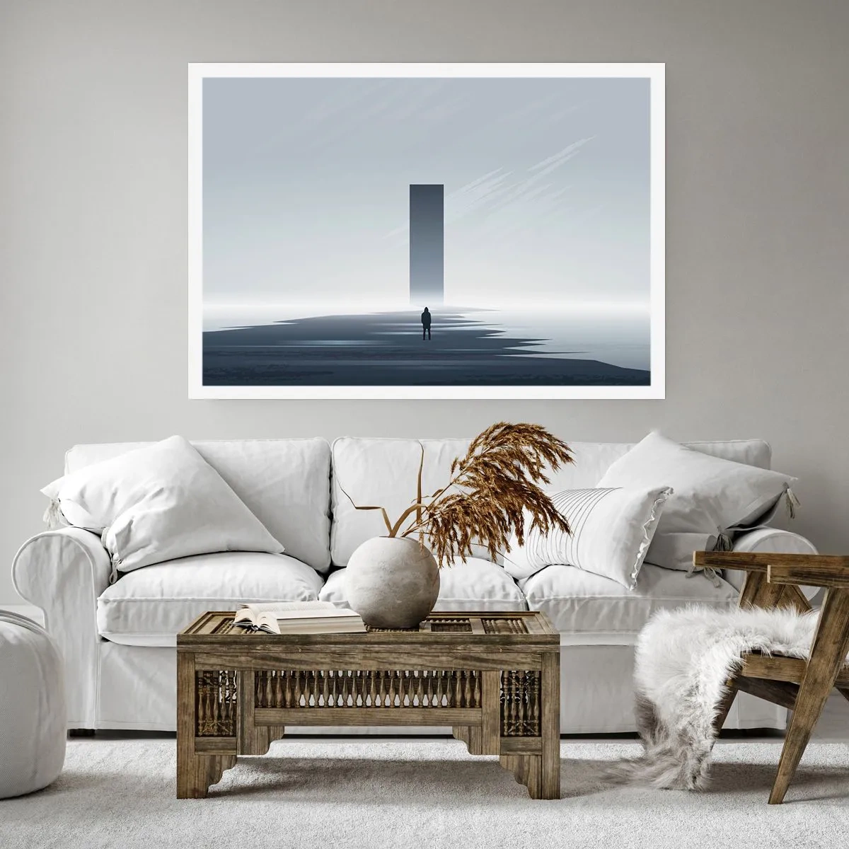 Poster - Kans of bedreiging? - 100x70 cm