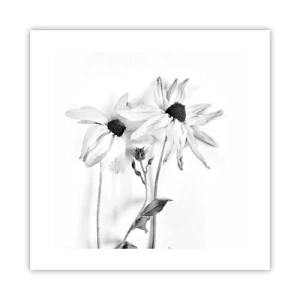 Poster - Niemand wil alleen zijn - 40x40 cm