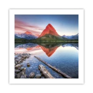 Poster - Warmte en koude - 50x50 cm