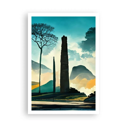 Poster - Nog hoger en hoger - 70x100 cm