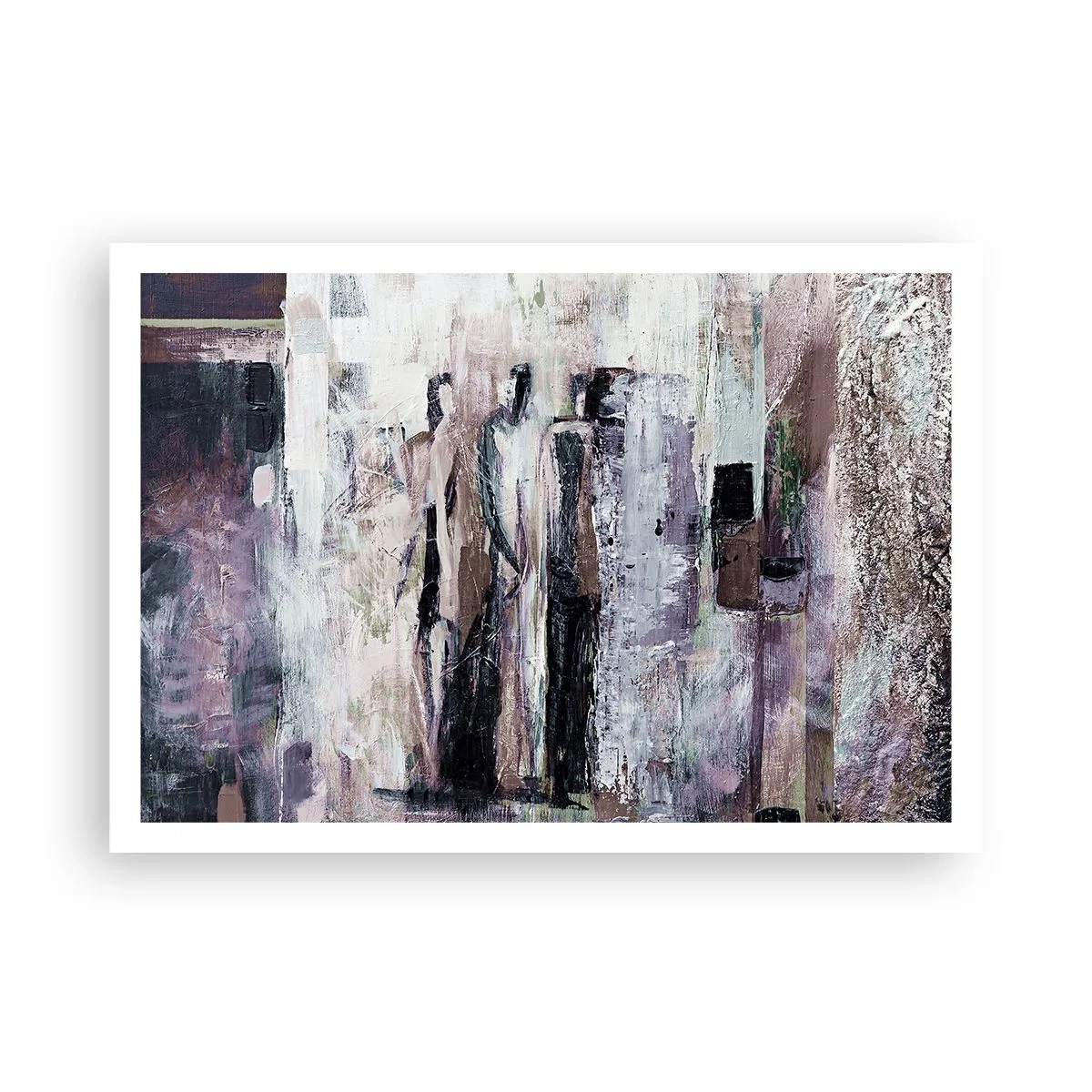 Poster - De mysterieuze drie - 100x70 cm