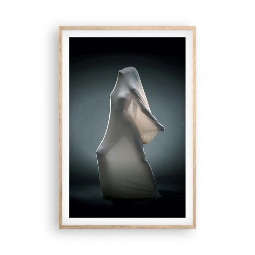 Een poster in een licht eiken lijst - Verborgen verlangens - 61x91 cm