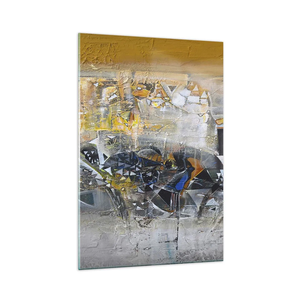 Schilderen op glas - Alles komt goed - 70x100 cm
