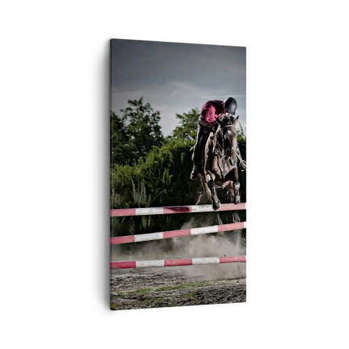 Schilderen op canvas - Samen naar de overwinning - 45x80 cm