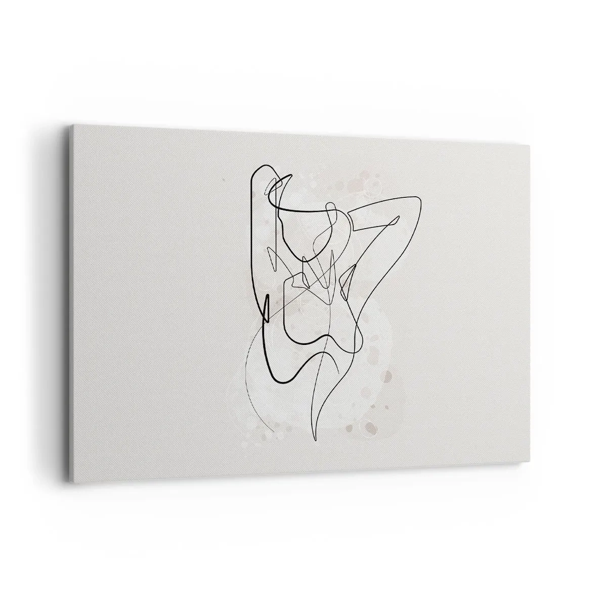 Schilderen op canvas - De kunst van het verleiden - 100x70 cm