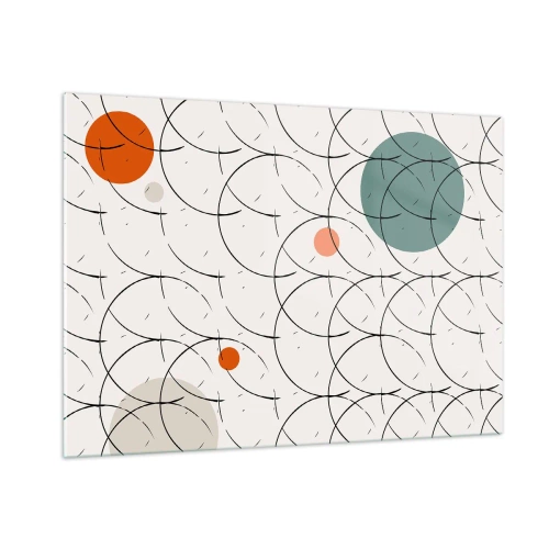 Schilderen op glas - In de pop-art-sfeer - 100x70 cm