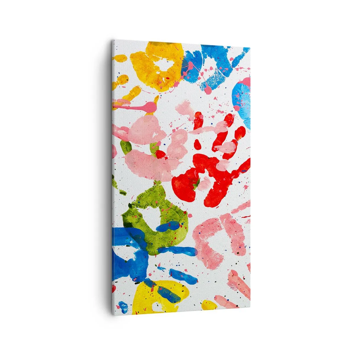 Schilderen op canvas - Volg de voetstappen - 45x80 cm