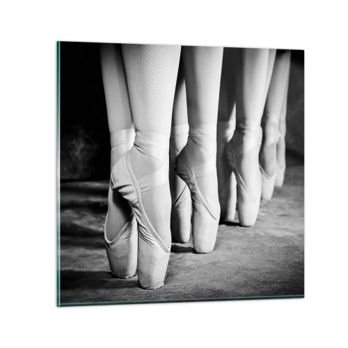 Schilderen op glas - Samen, lichtjes - 40x40 cm