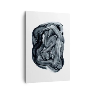Schilderen op canvas - Het is niet zo eenvoudig - 70x100 cm