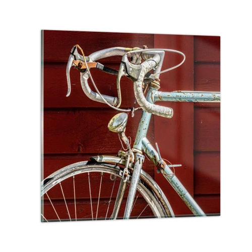 Schilderen op glas - Gecreëerd om te winnen - 50x50 cm