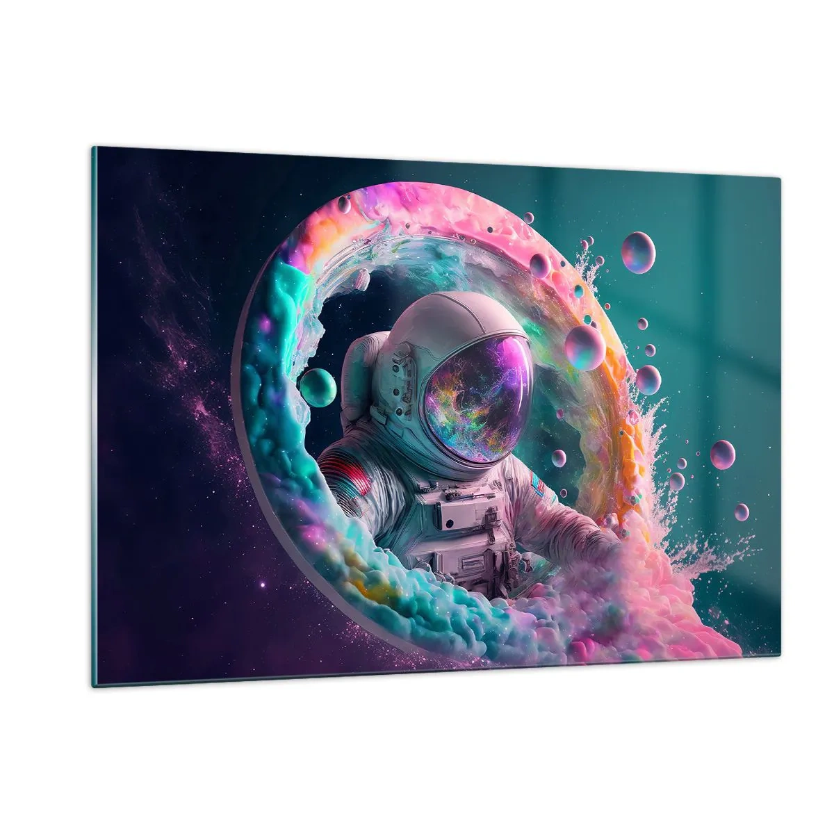 Schilderen op glas - Sterrenpoort - 120x80 cm