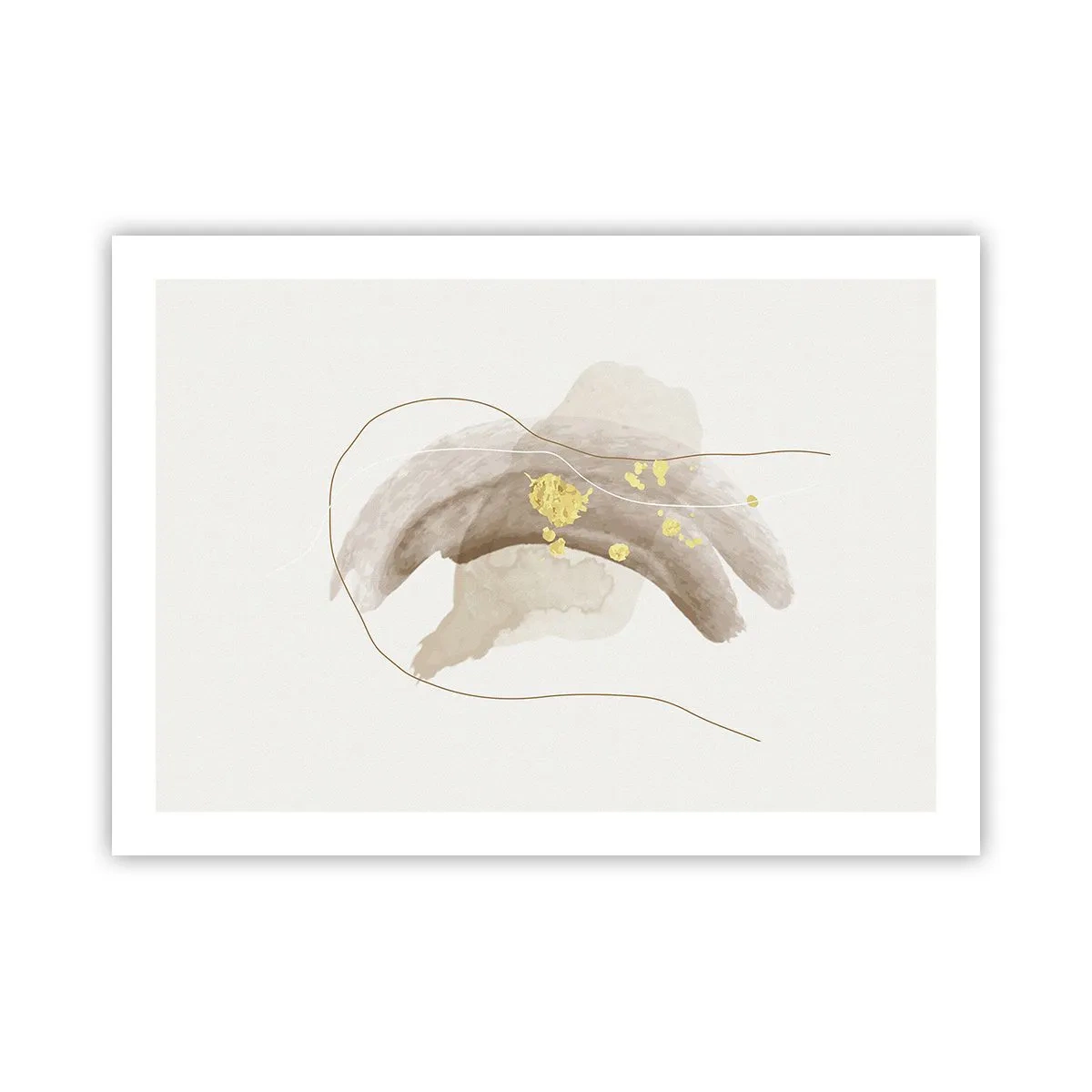 Poster - Ontmoet in de ruimte - 70x50 cm