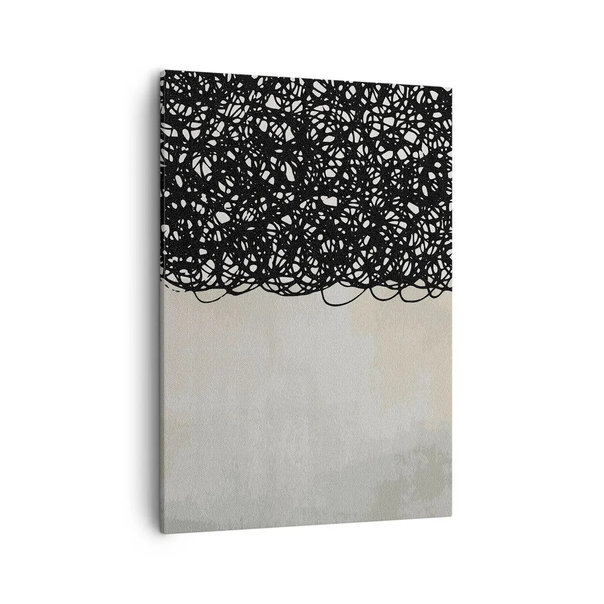 Schilderen op canvas - Turbulente abstractie - 50x70 cm