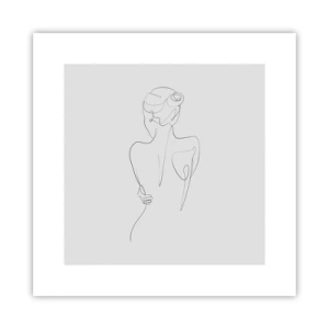 Poster - Lichaamsmuziek - 30x30 cm