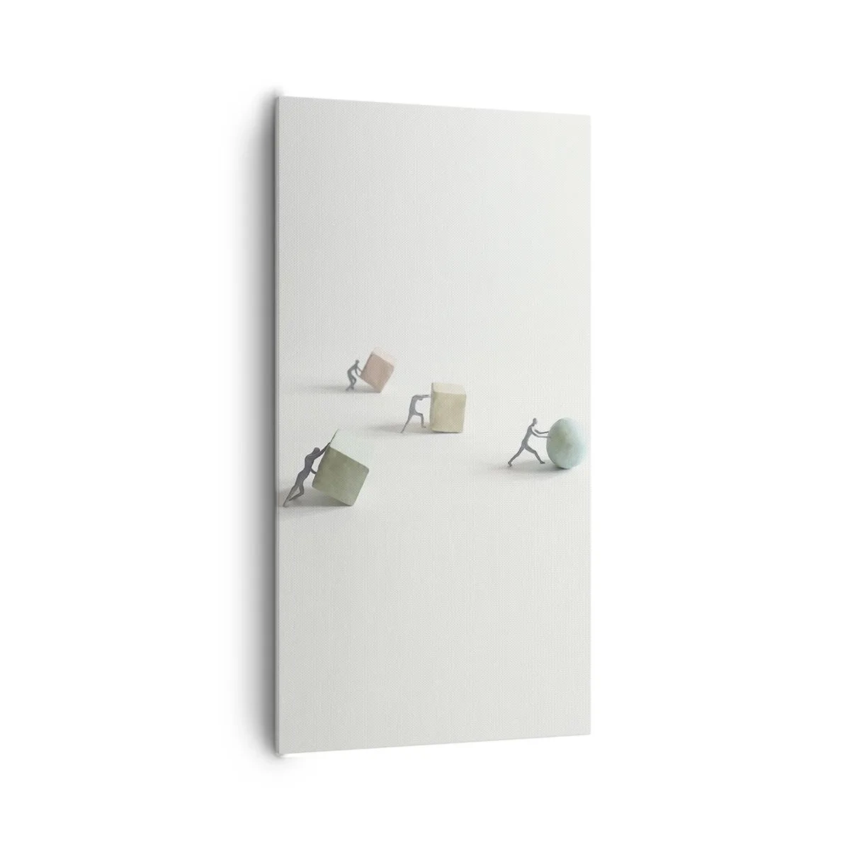 Schilderen op canvas - Puur leven - 65x120 cm