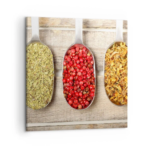 Schilderen op canvas - Keuken magie - 50x50 cm