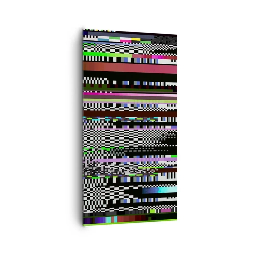 Schilderen op canvas - Het controlebeeld van de werkelijkheid - 65x120 cm