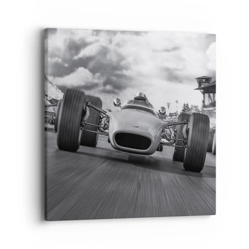 Schilderen op canvas - Er is kracht! - 40x40 cm