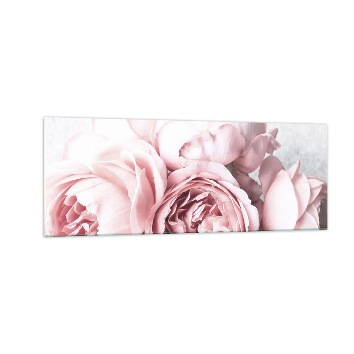 Schilderen op glas - Voor romantici - 140x50 cm