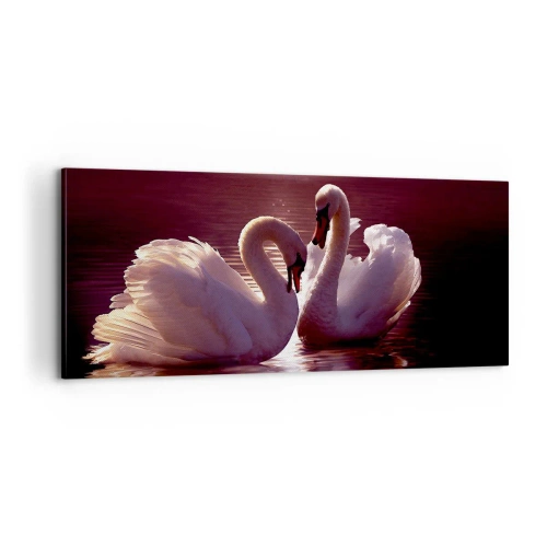 Schilderen op canvas - Tot de dood ons scheidt - 100x40 cm