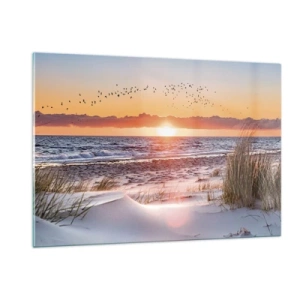 Schilderen op glas - Horizontaal landschap - 120x80 cm
