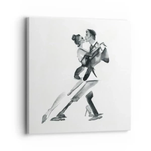 Schilderen op canvas - In één slag - 30x30 cm