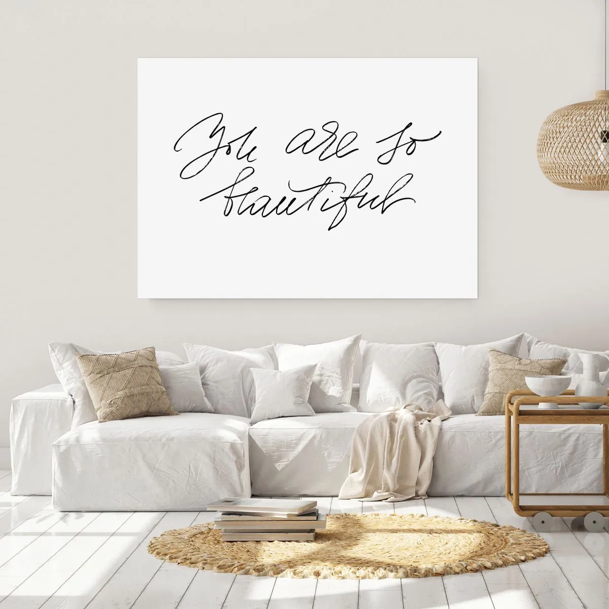 Poster - Geloof het echt... - 100x70 cm