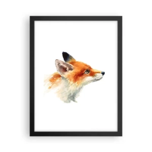 Poster in een zwarte lijst - Je kunt nooit voorzichtig genoeg zijn - 30x40 cm