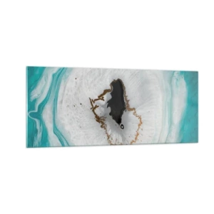 Schilderen op glas - Binnendringen - 100x40 cm