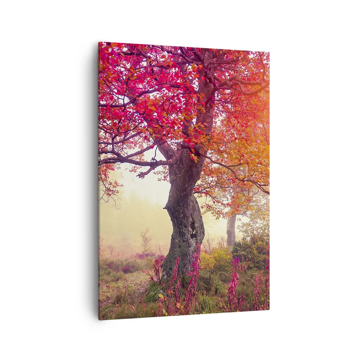 Schilderen op canvas - Bloeiende razernij - 70x100 cm