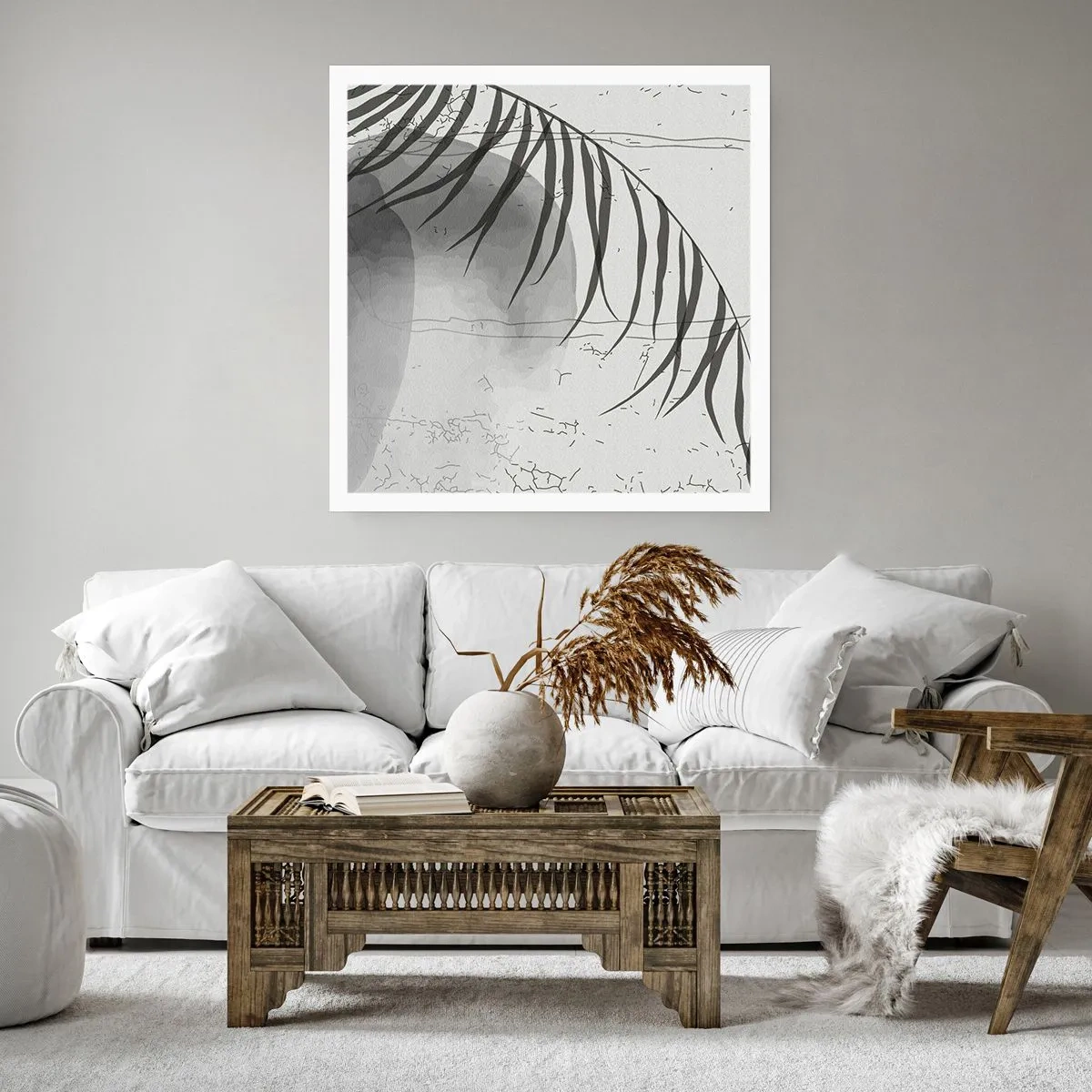 Poster - Het subtiele exotisme van de natuur - 40x40 cm