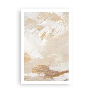 Poster - Pastelkleurige compositie - 61x91 cm