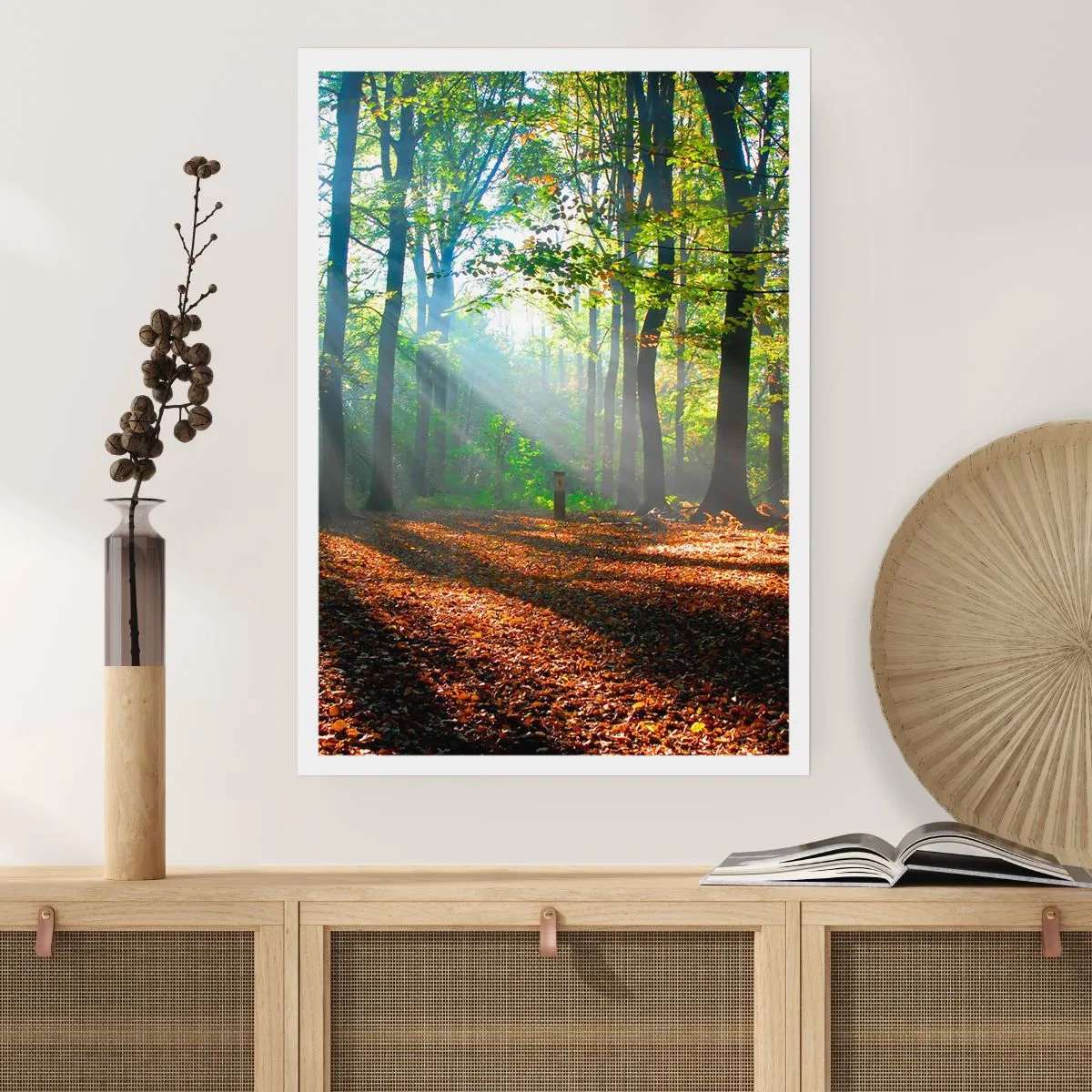 Poster - Lichten en schaduwen - 50x70 cm