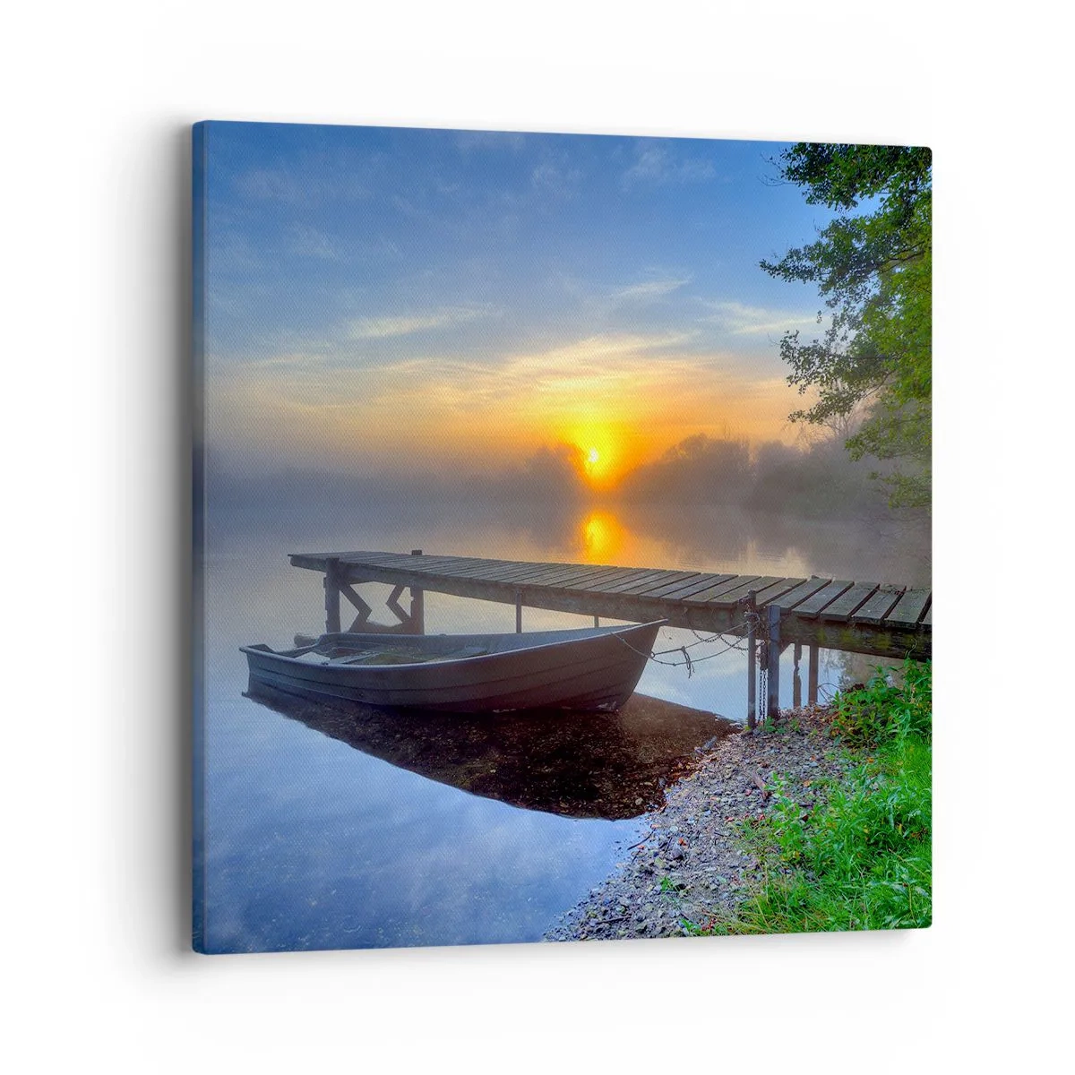 Schilderen op canvas - Hoe gewoon verandert in magie - 40x40 cm