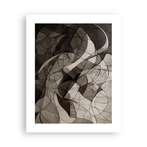 Poster - Circulatie van aardekleuren - 40x50 cm